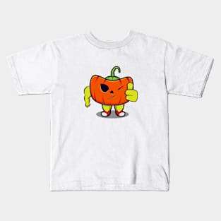 All the Best_Halloween Pumpkin Kids T-Shirt